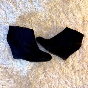 Black ankle boots